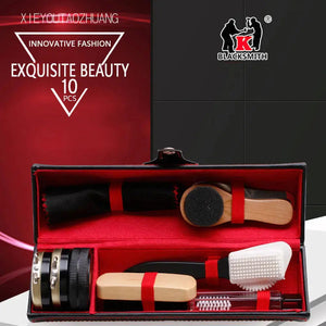 Two sets of Luxury Leather Shoe Care Kit