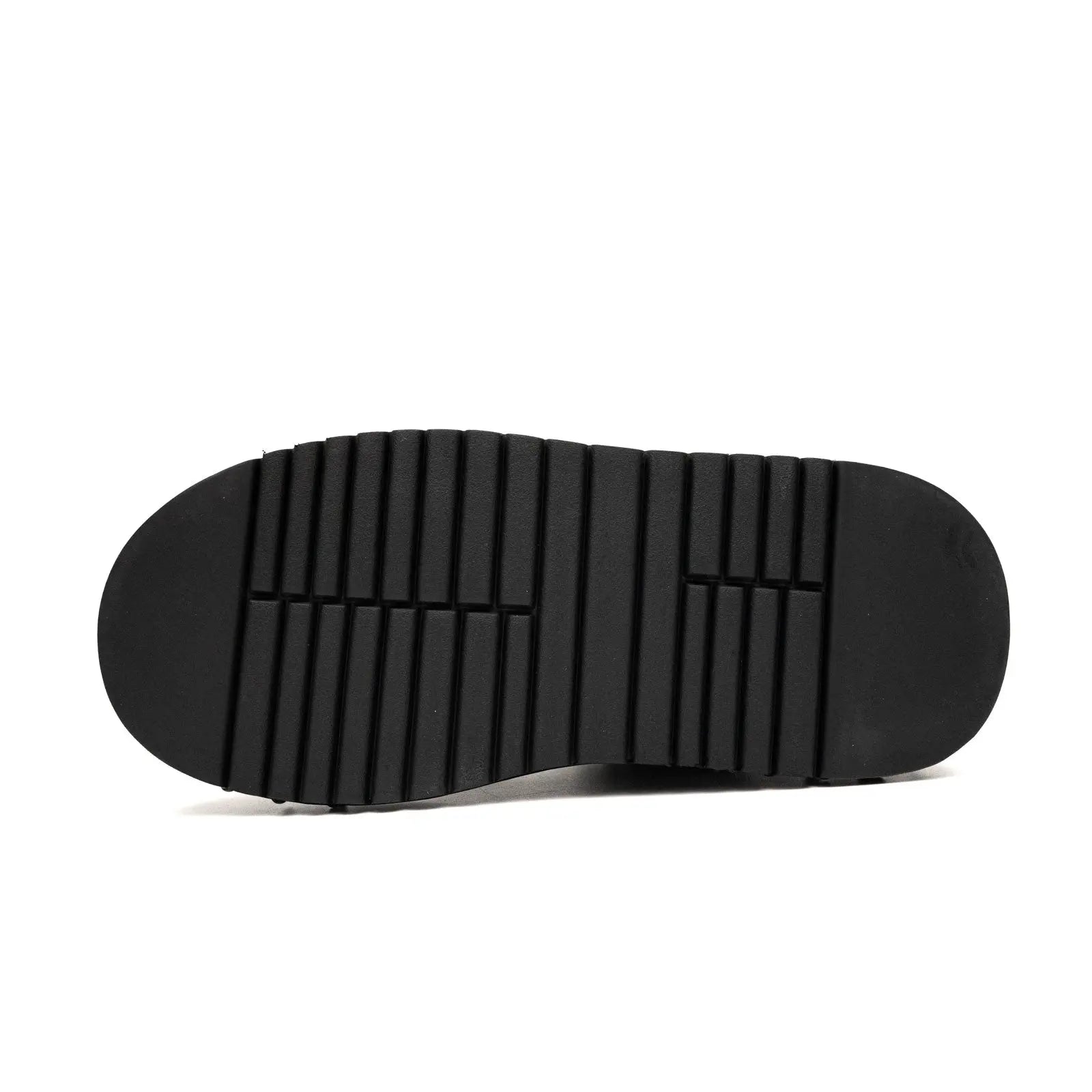Black Studded Platform Sneaker