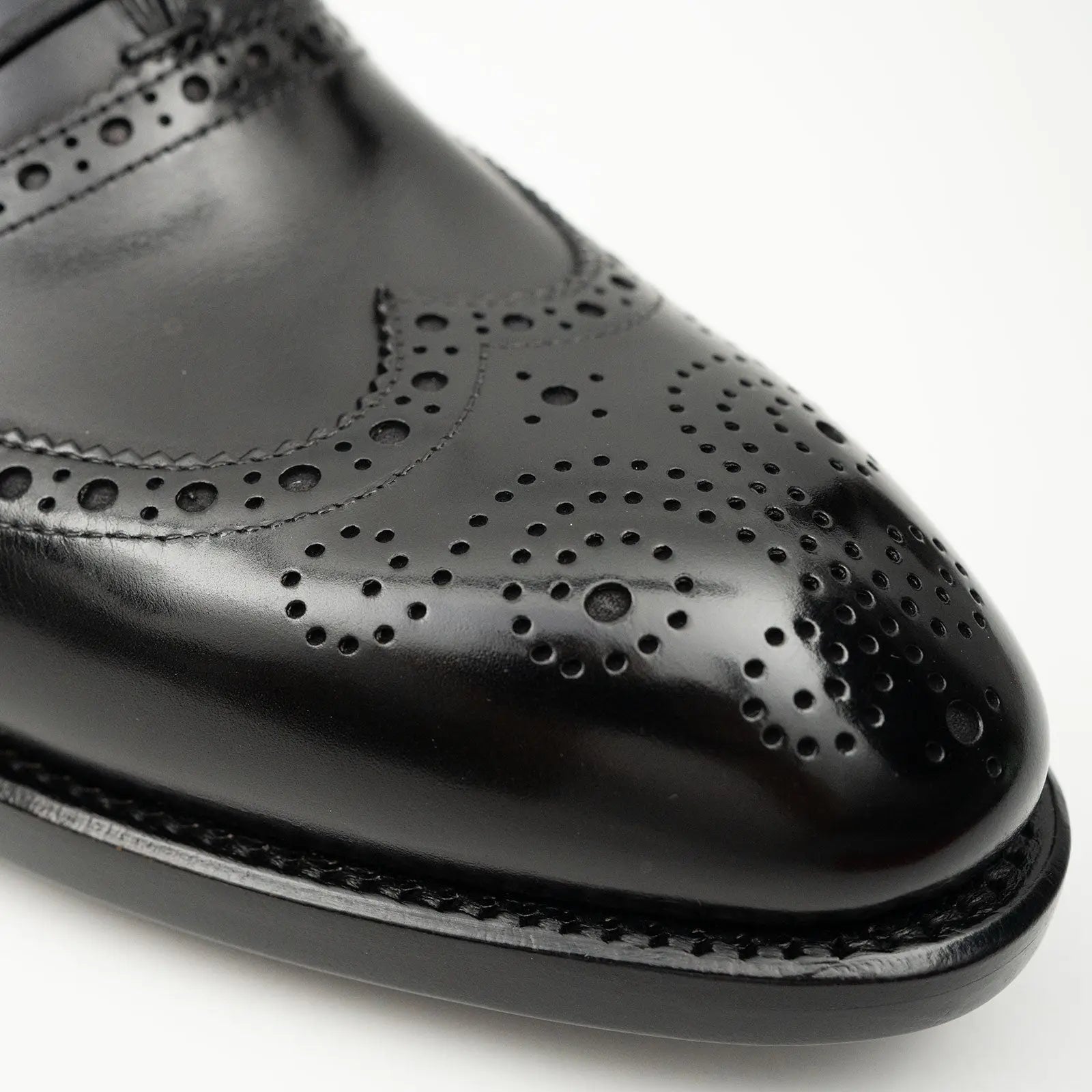 Black Wingtip Oxford Brogues