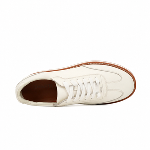 Ivory Platform Derby Sneaker