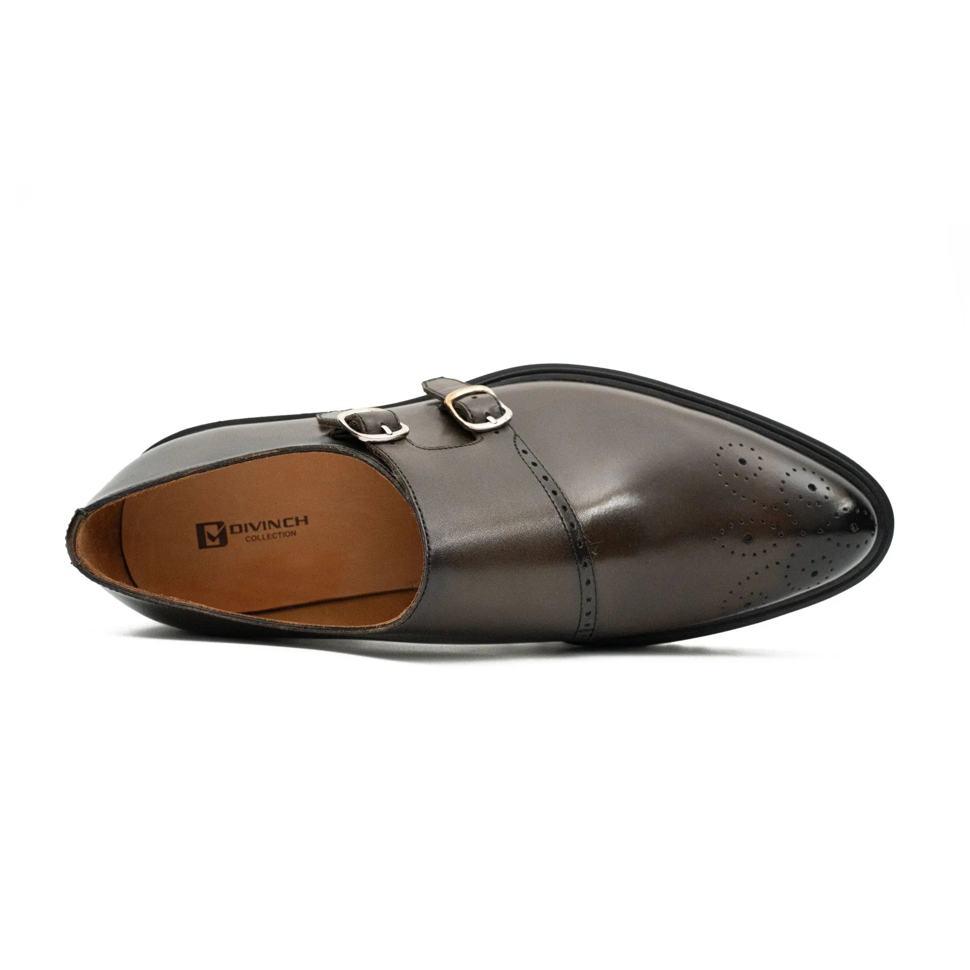 Espresso Double Monk Lug Shoe