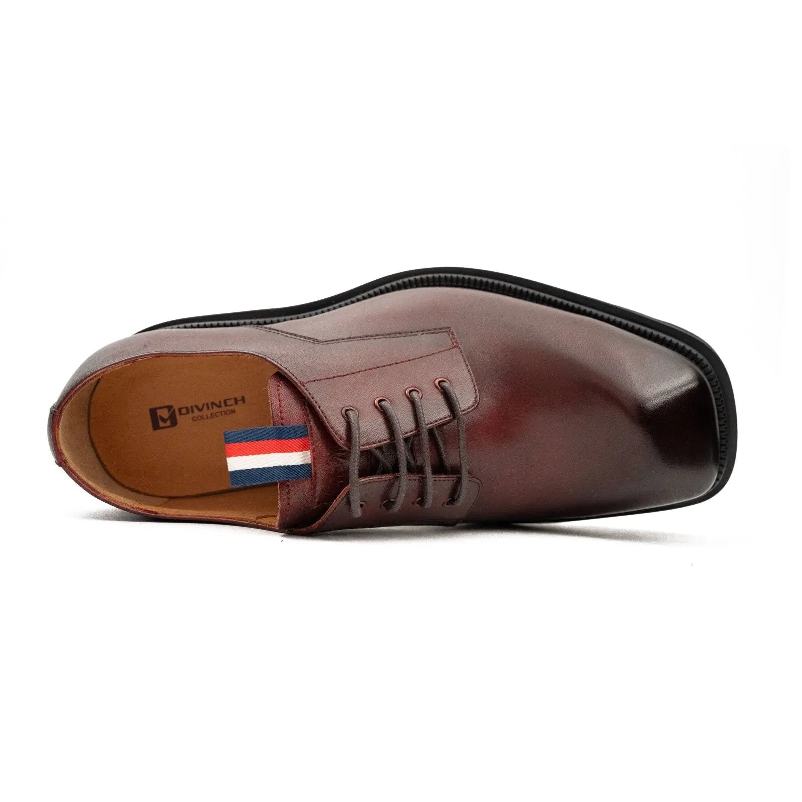 Burgundy Lug Sole Derby