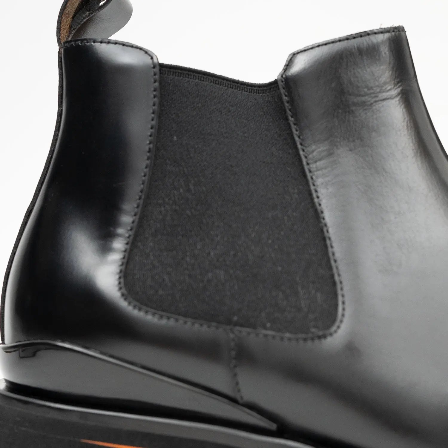Black Chelsea Lug Boots