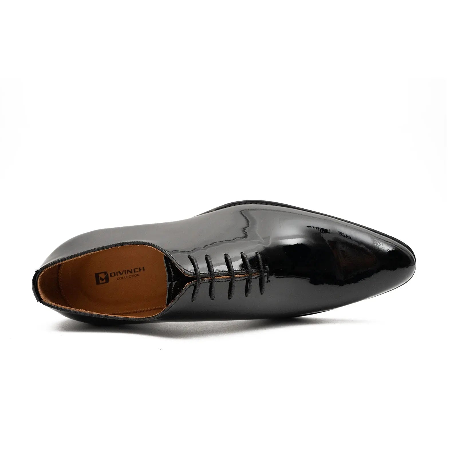 Black Patent Oxford Dress Shoe