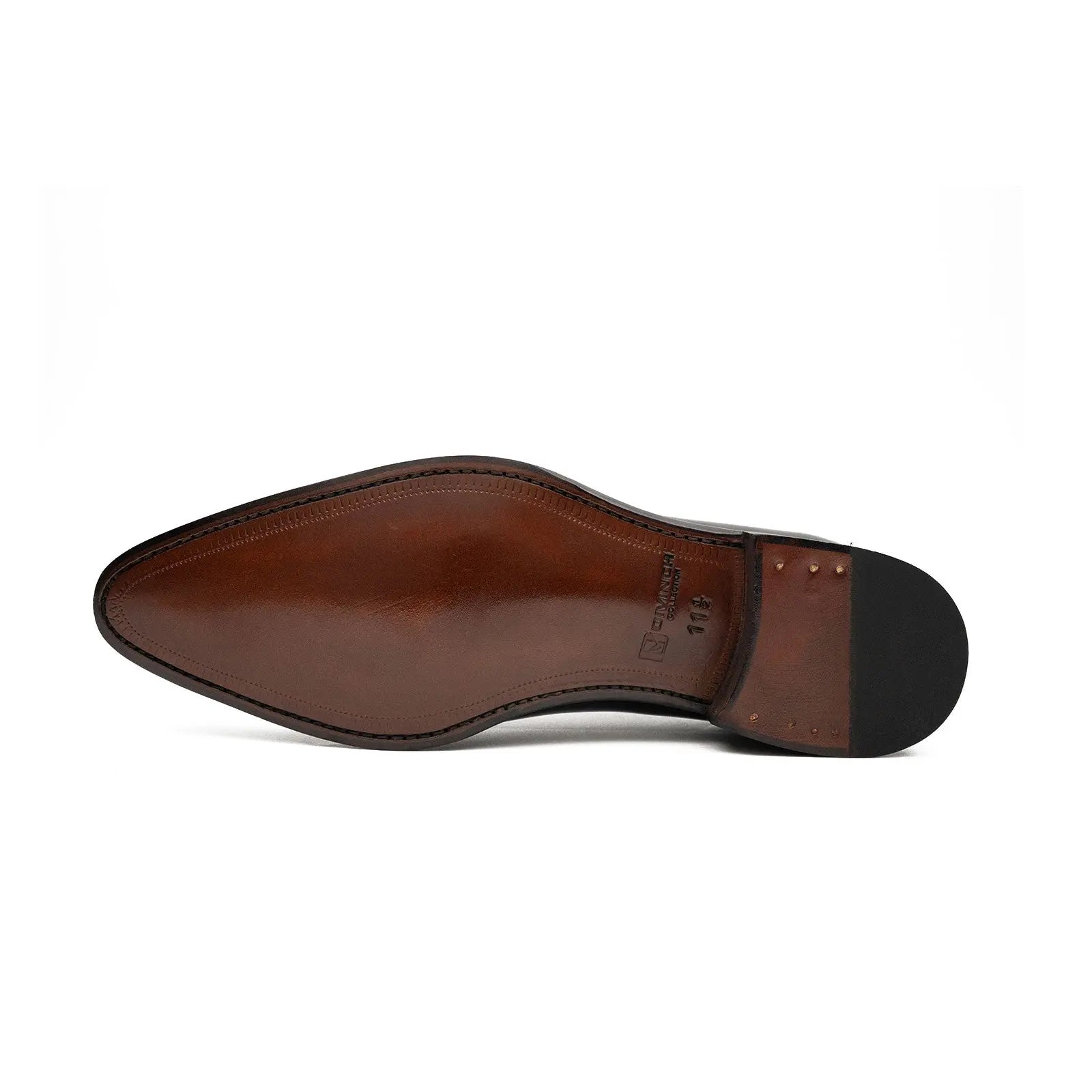 Black Patent Oxford Dress Shoe