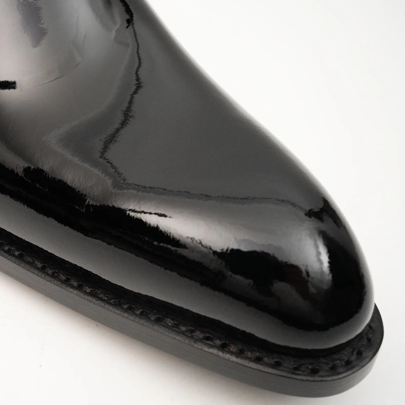 Black Patent Oxford Dress Shoe