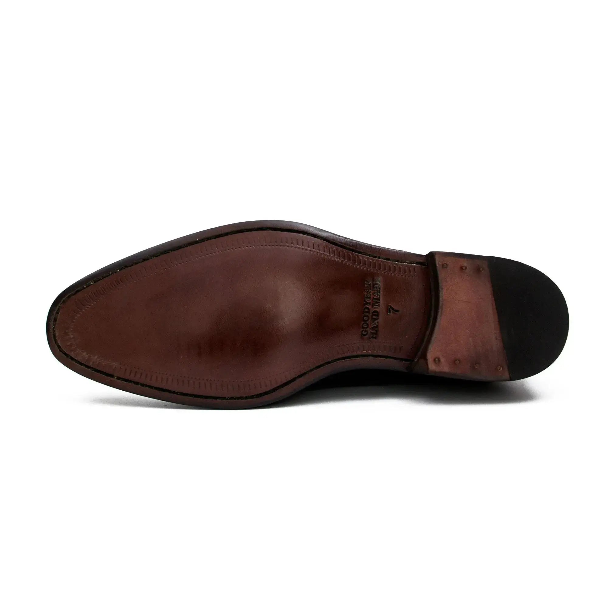 Black Double Monk Strap