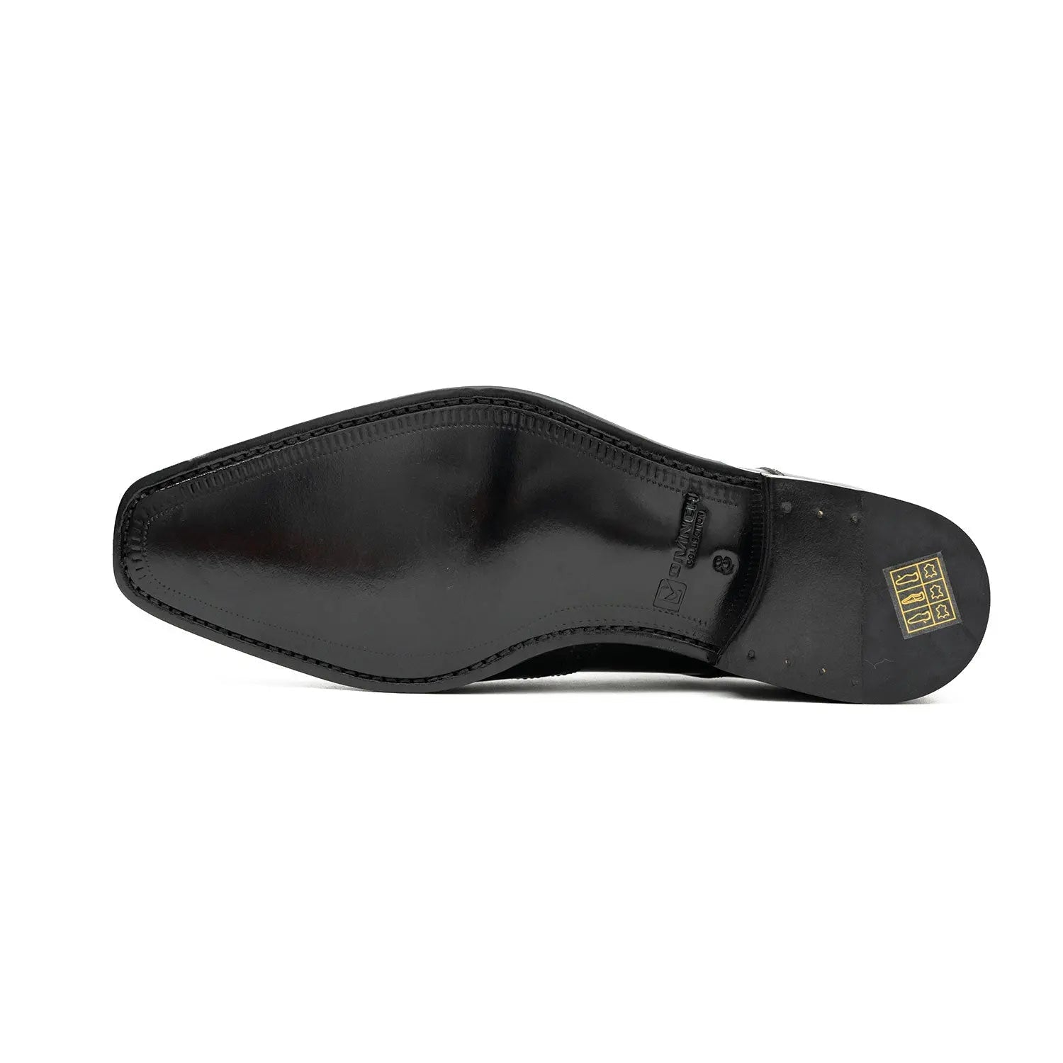 Black Goodyear Wingtip Derby