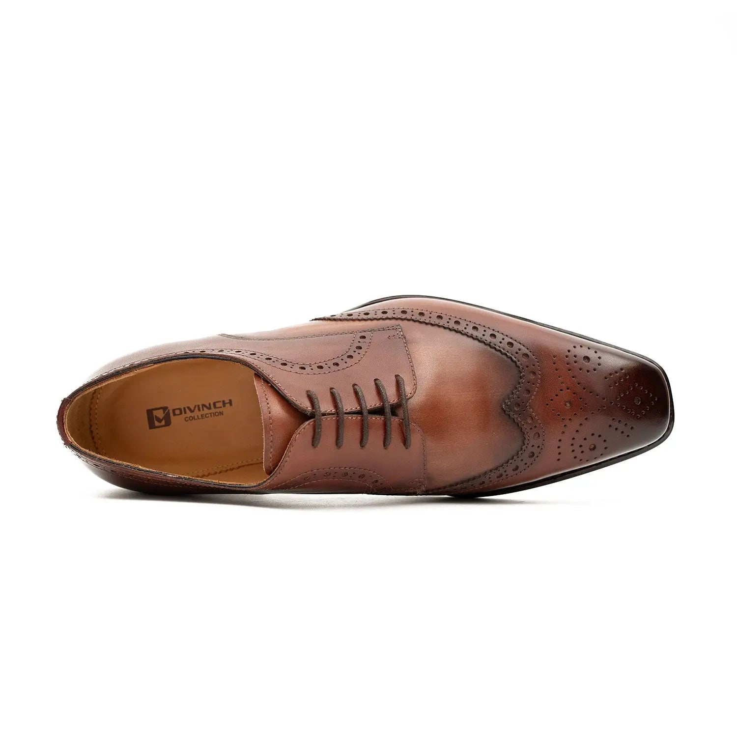 Burnished Calf Derby Shoes