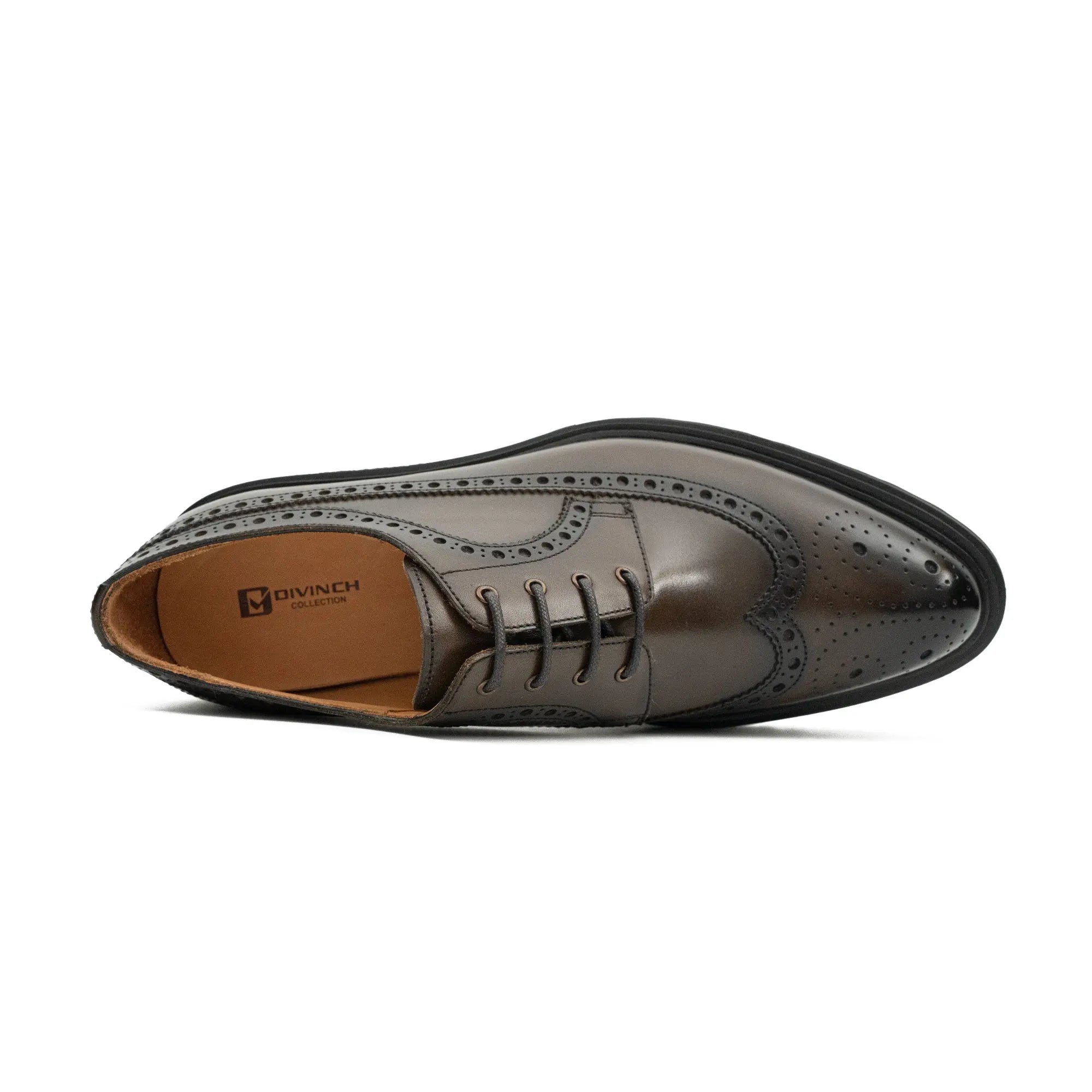 Espresso Lug Wingtip Derby
