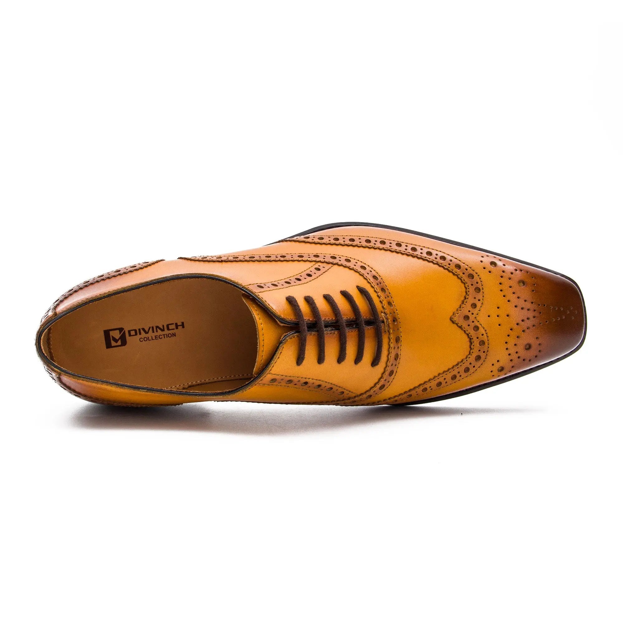 Antique Tan Brogue Oxford