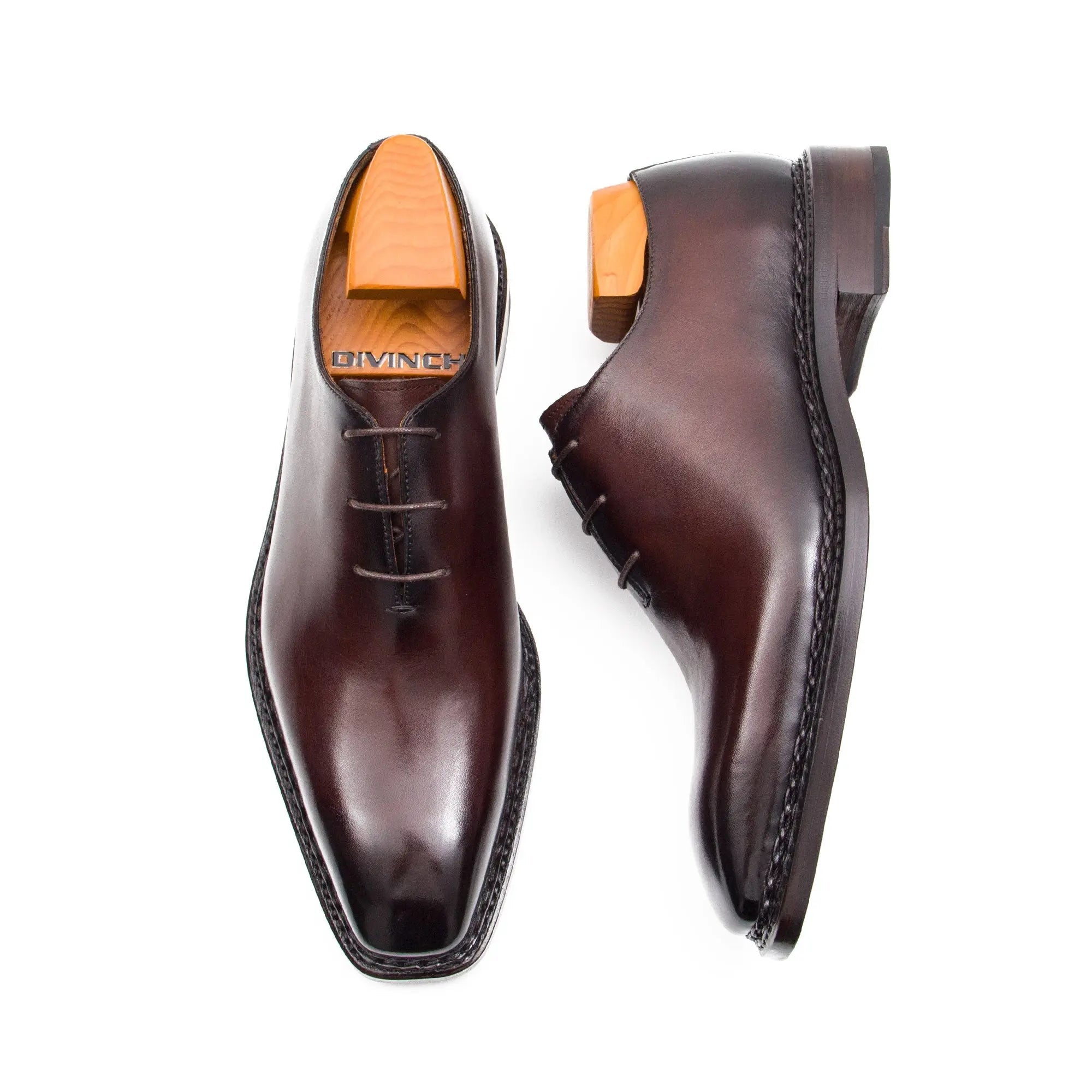 Burgundy Wholecut Oxford