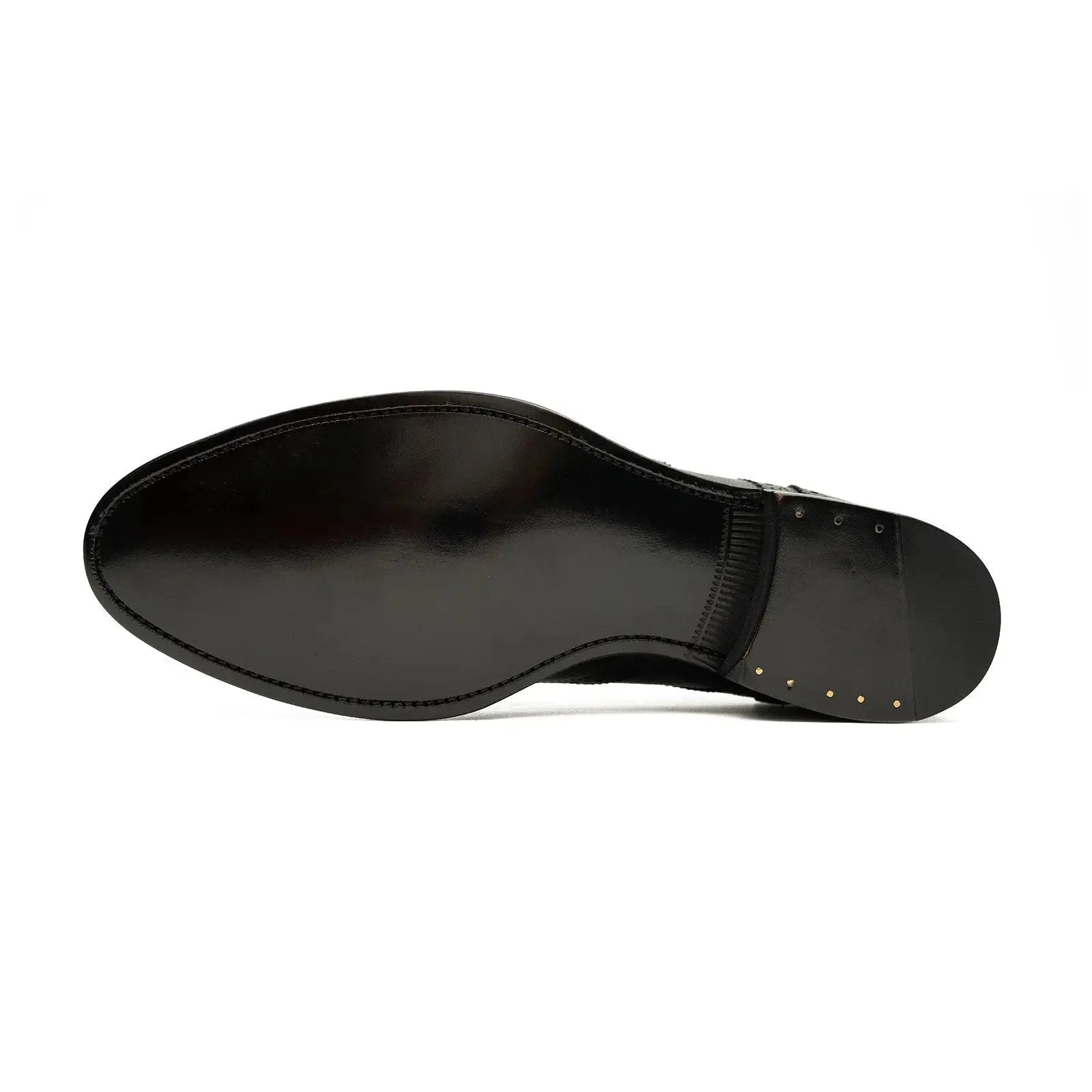 Black Grain Wingtip Derby
