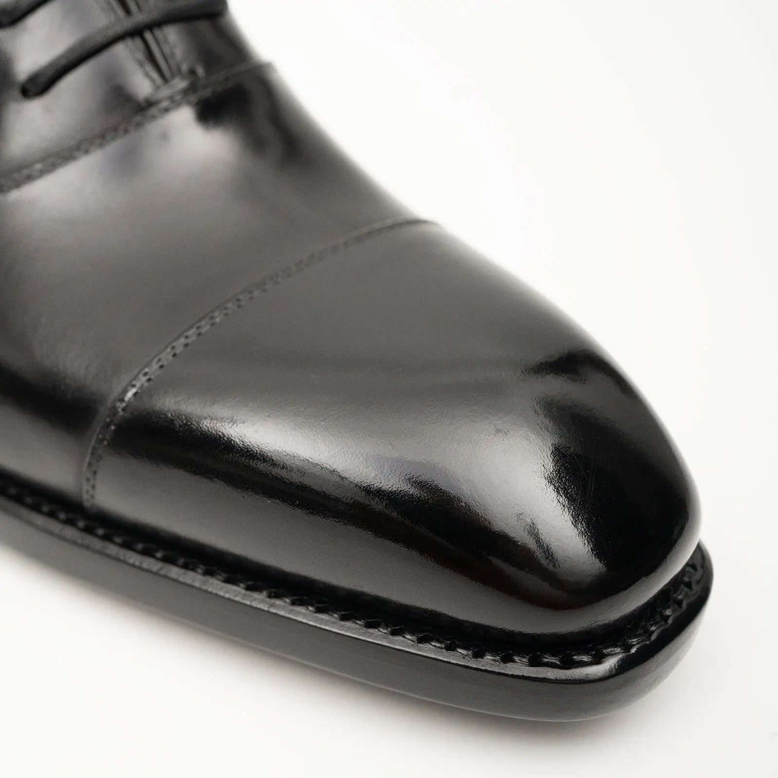Dark Brown Cap-Toe Oxford