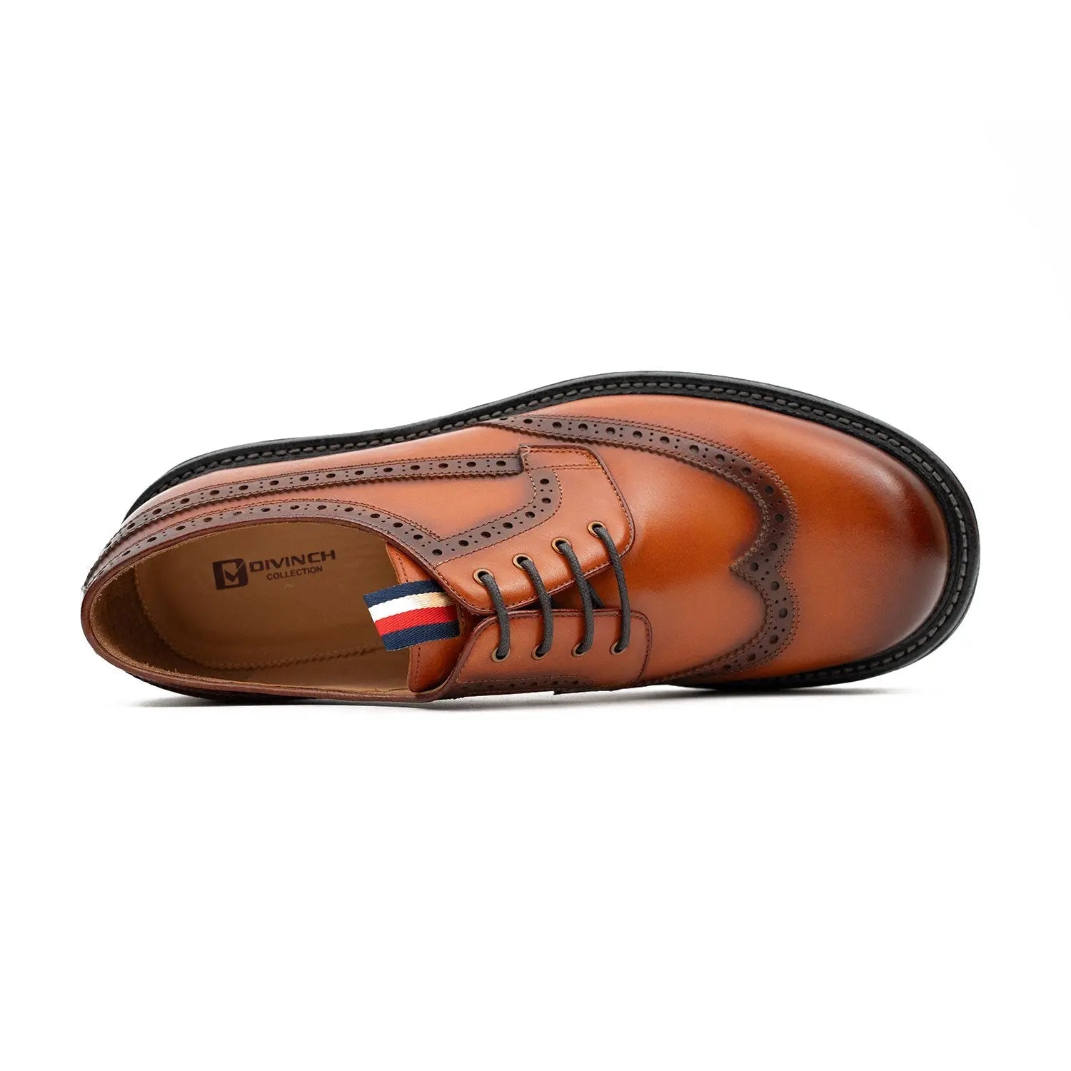 Black Calf Derby Shoes