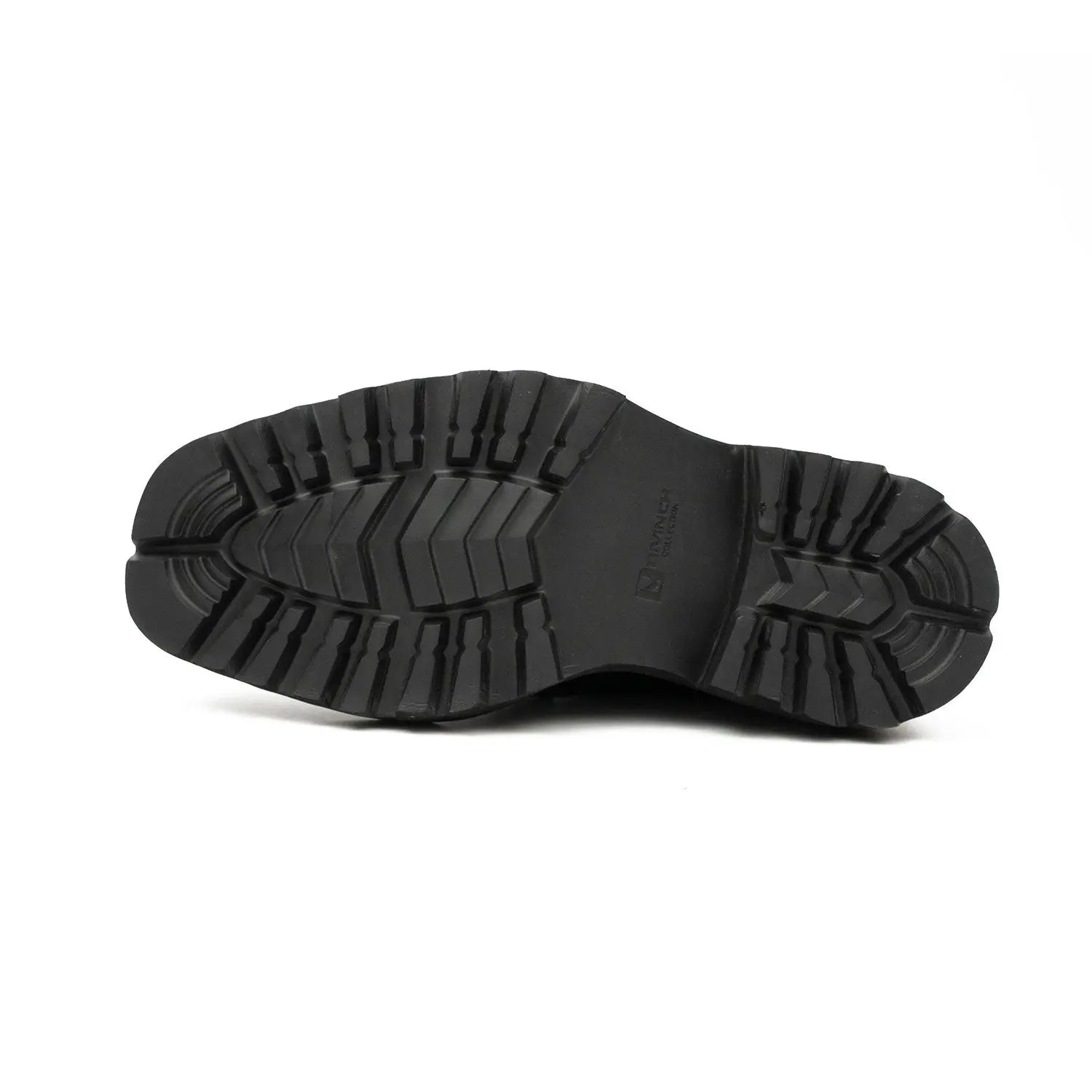 Black Lug Sole Combat Boot