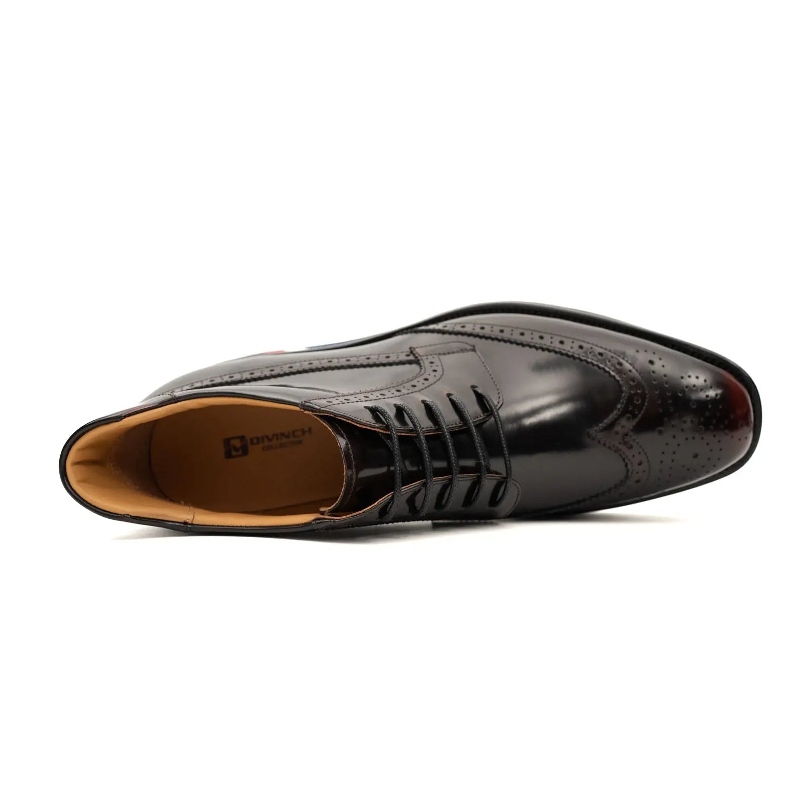 Burnished Platform Derby Shoe