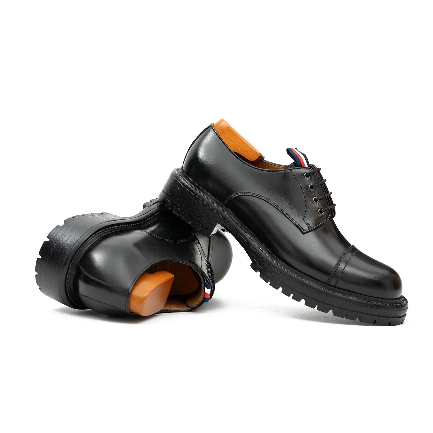 Black Lug Sole Derby