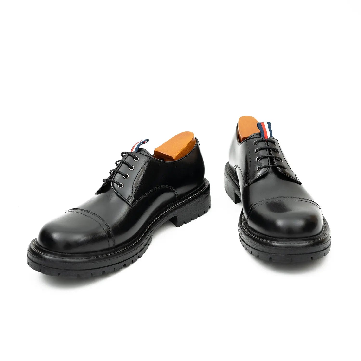 Black Lug Sole Derby