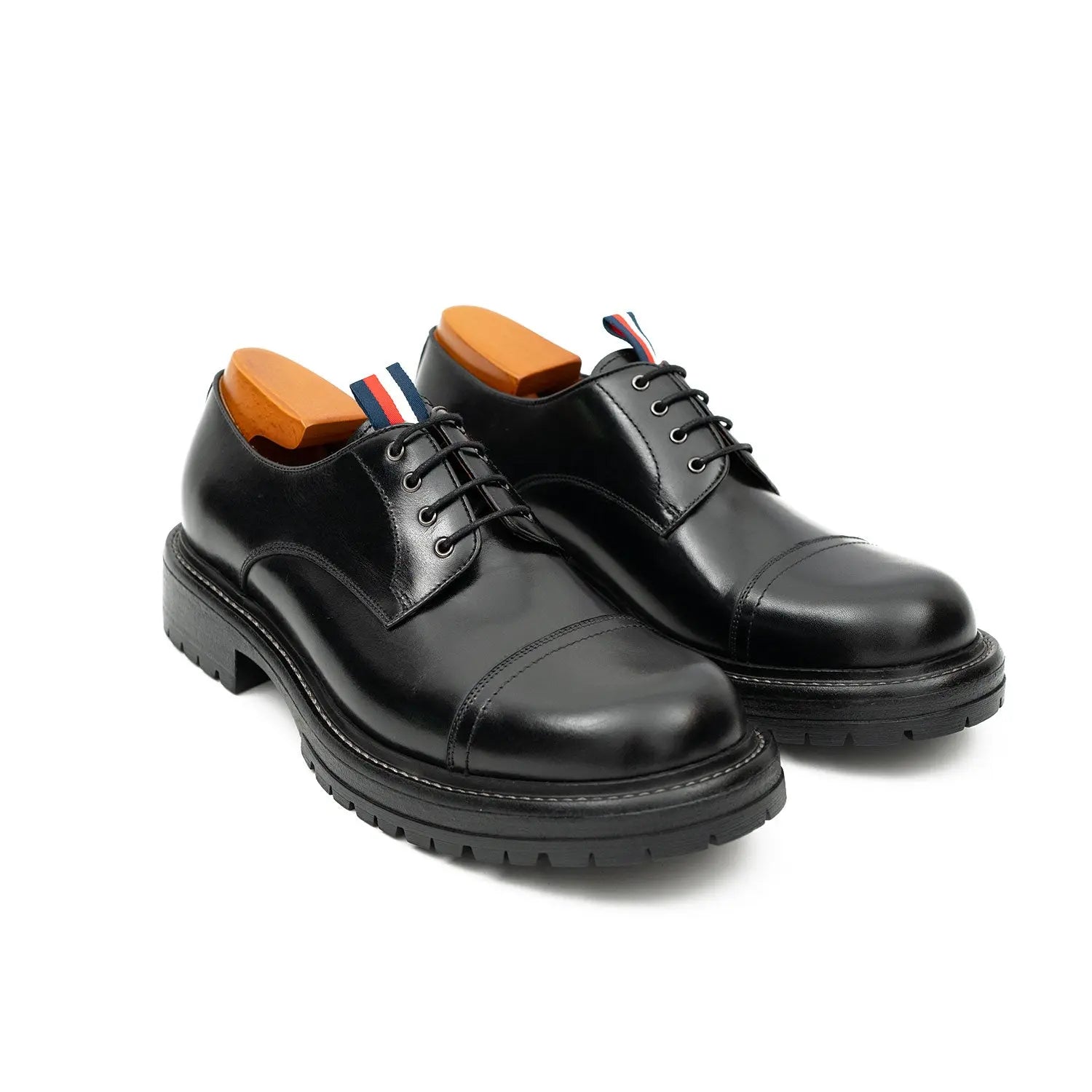 Black Lug Sole Derby