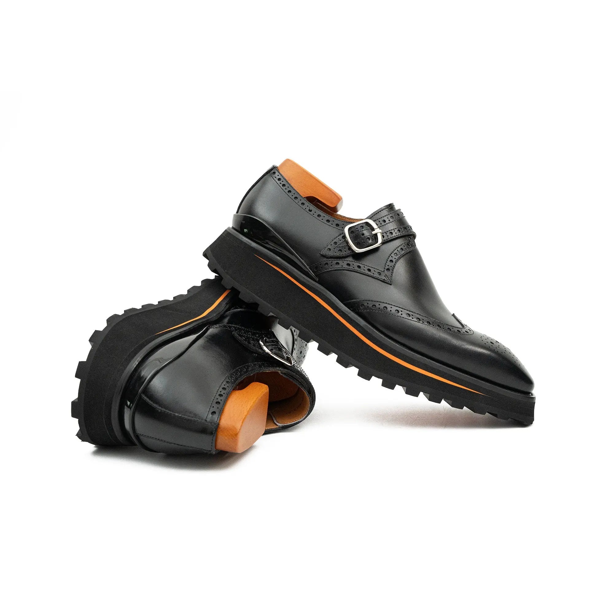 Black Lug Monk Derby