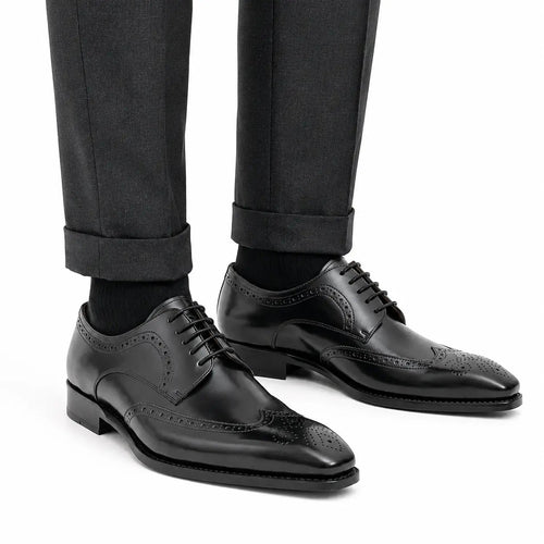 Black Burnished Wingtip Derby