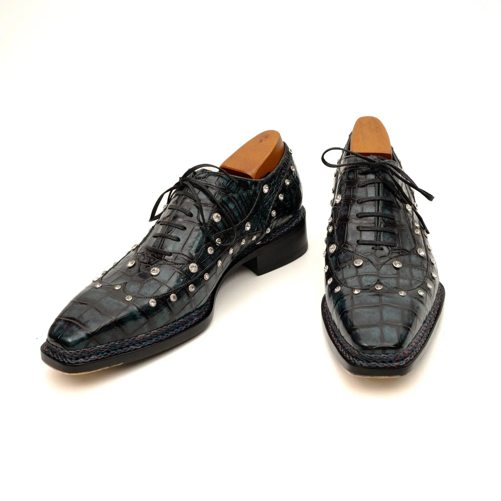 Studded Crocodile Norwegian Oxford