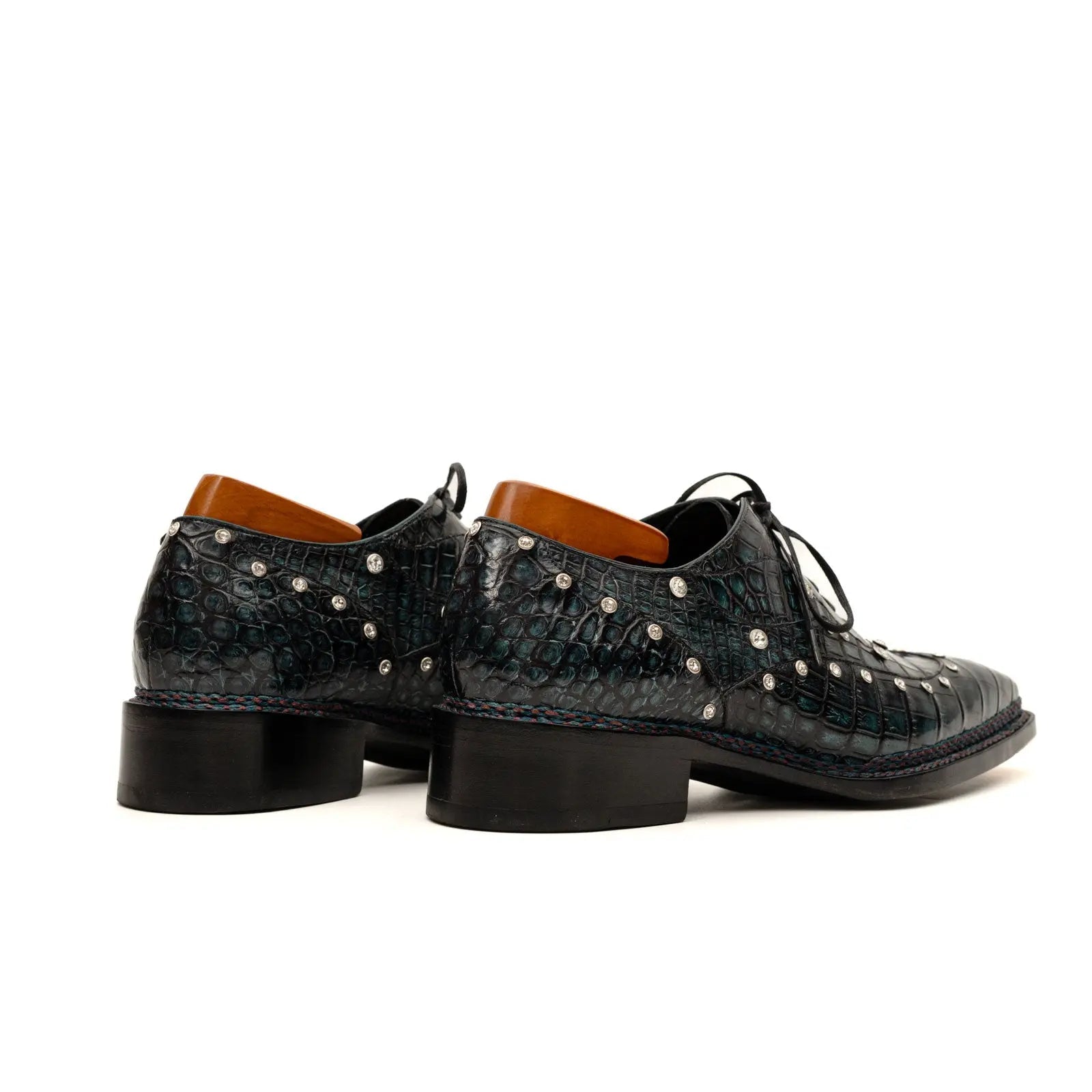 Studded Crocodile Norwegian Oxford