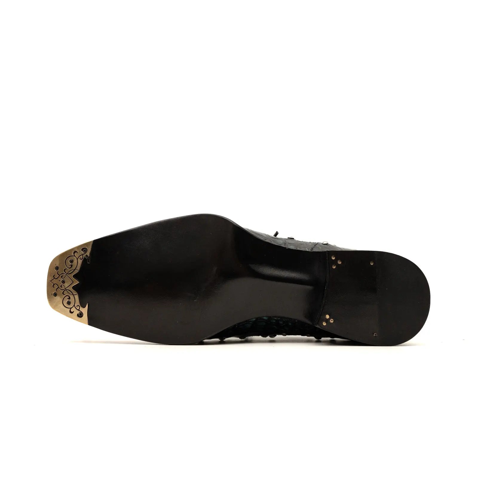 Studded Crocodile Norwegian Oxford