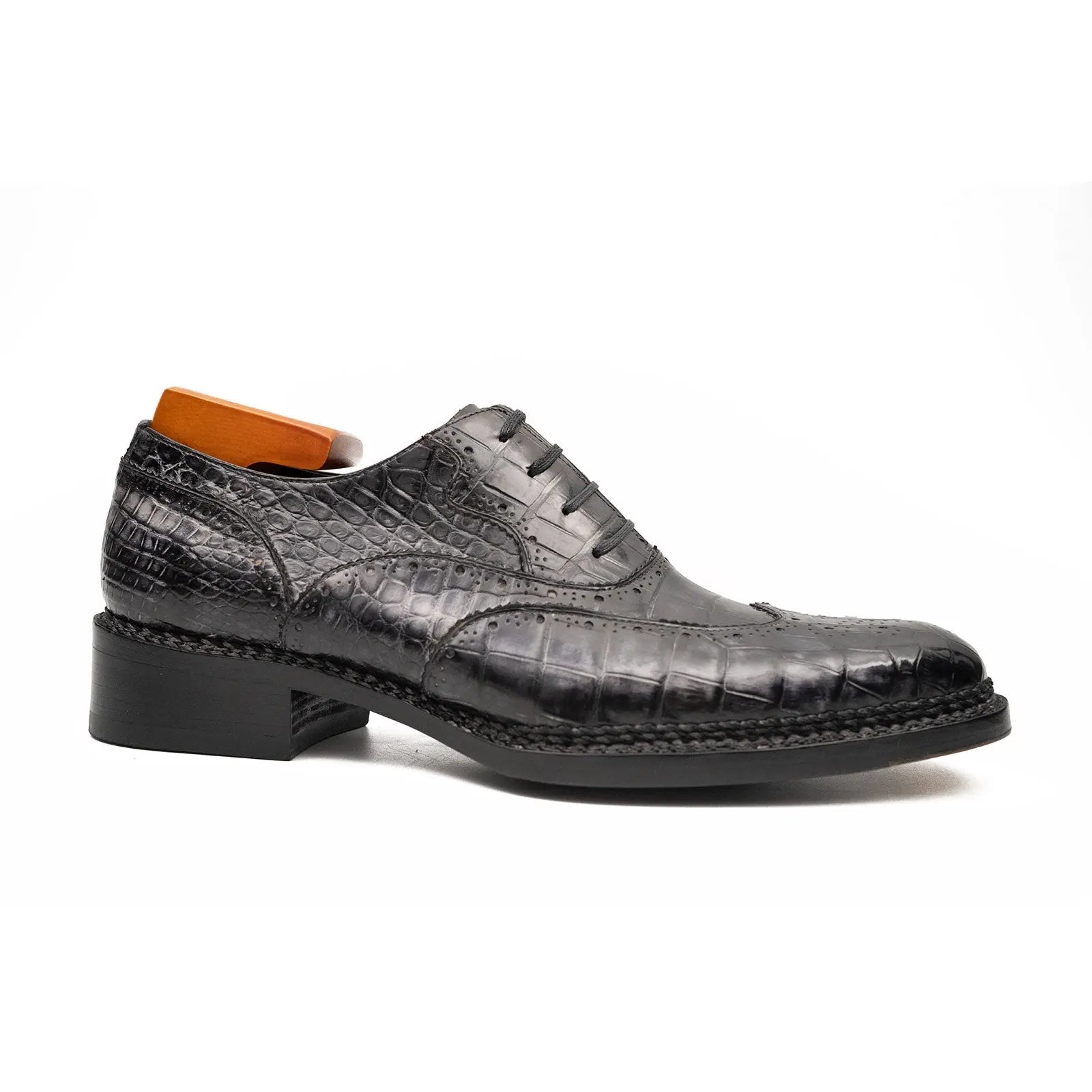 Charcoal Crocodile Norwegian Oxford