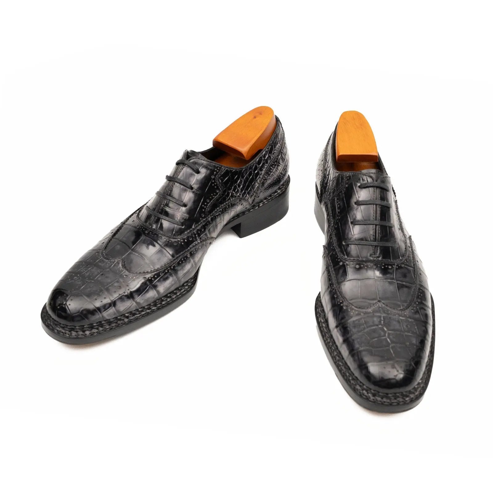 Charcoal Crocodile Norwegian Oxford