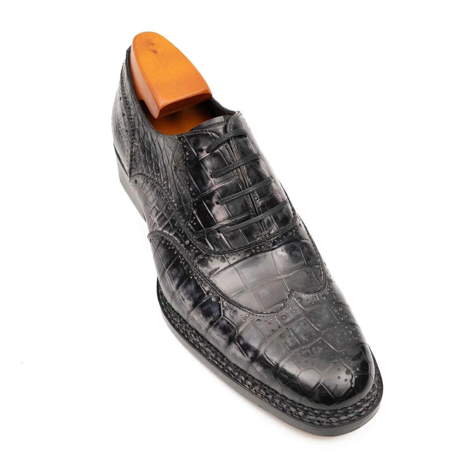 Charcoal Crocodile Norwegian Oxford