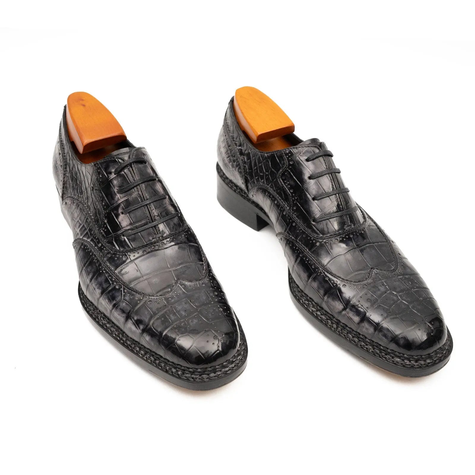 Charcoal Crocodile Norwegian Oxford