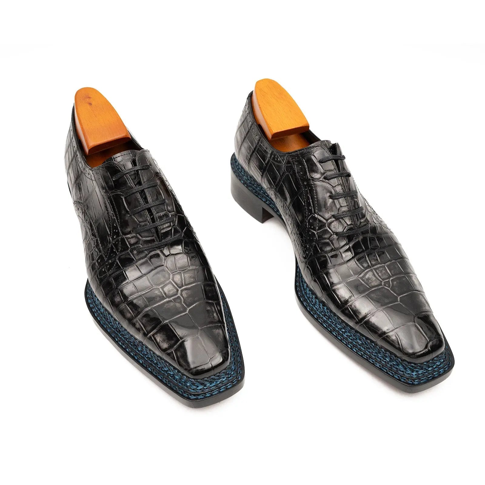 Black Crocodile Oxford
