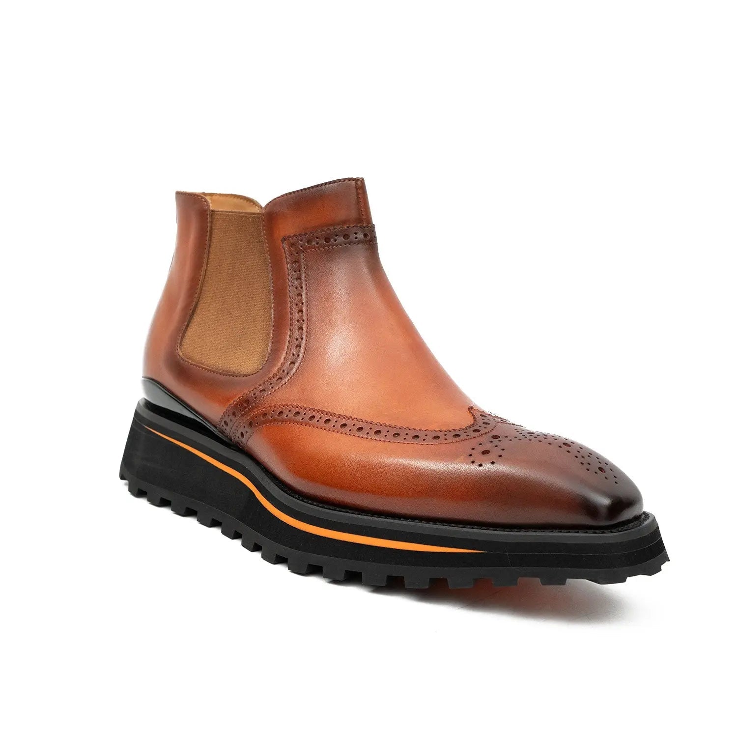 Walnut Chelsea Lug Boot