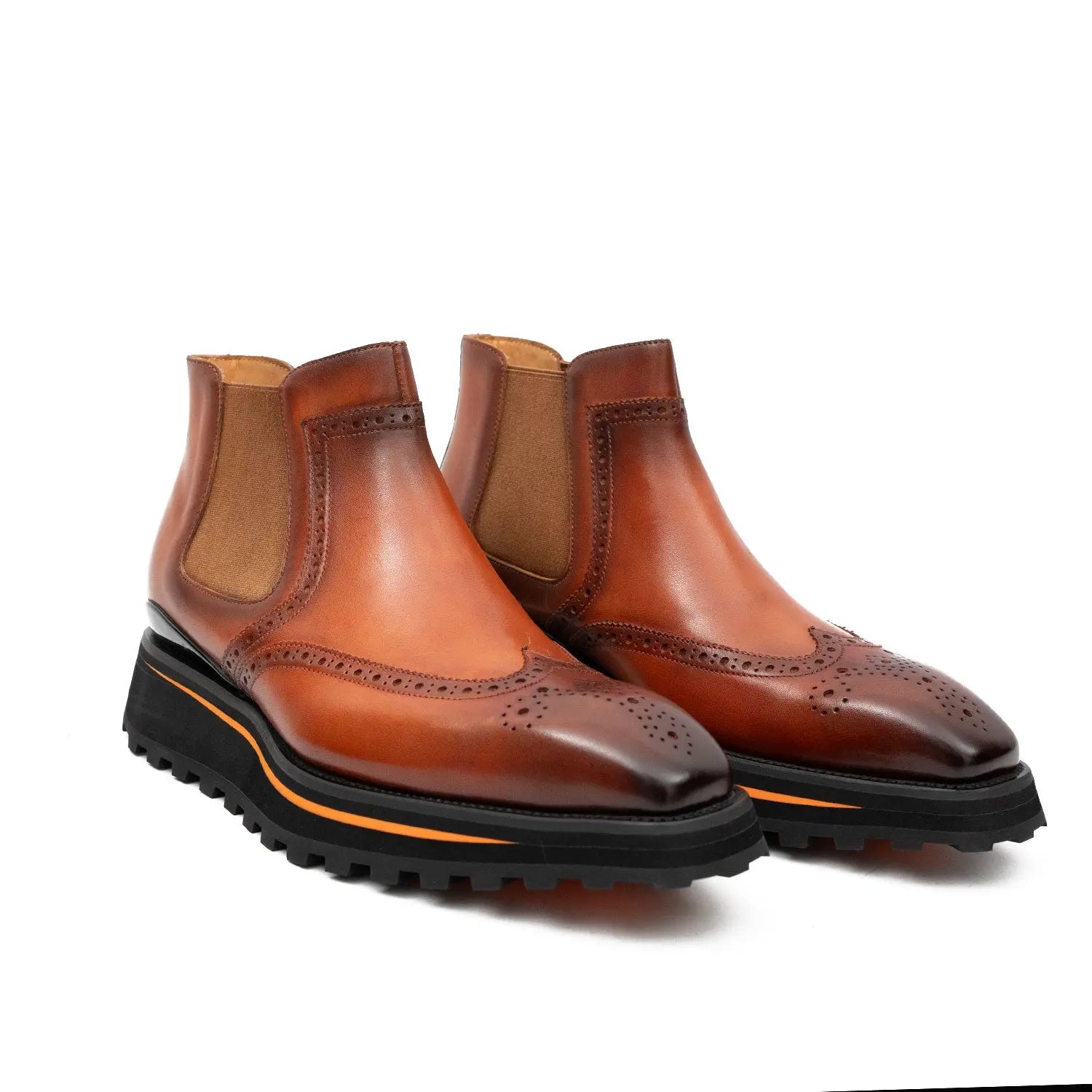 Walnut Chelsea Lug Boot
