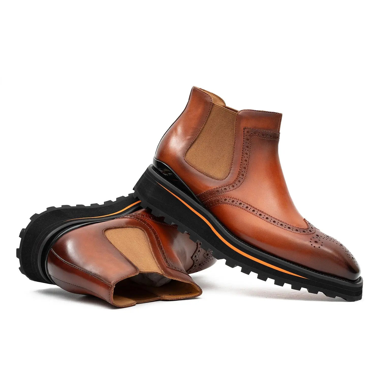 Walnut Chelsea Lug Boot