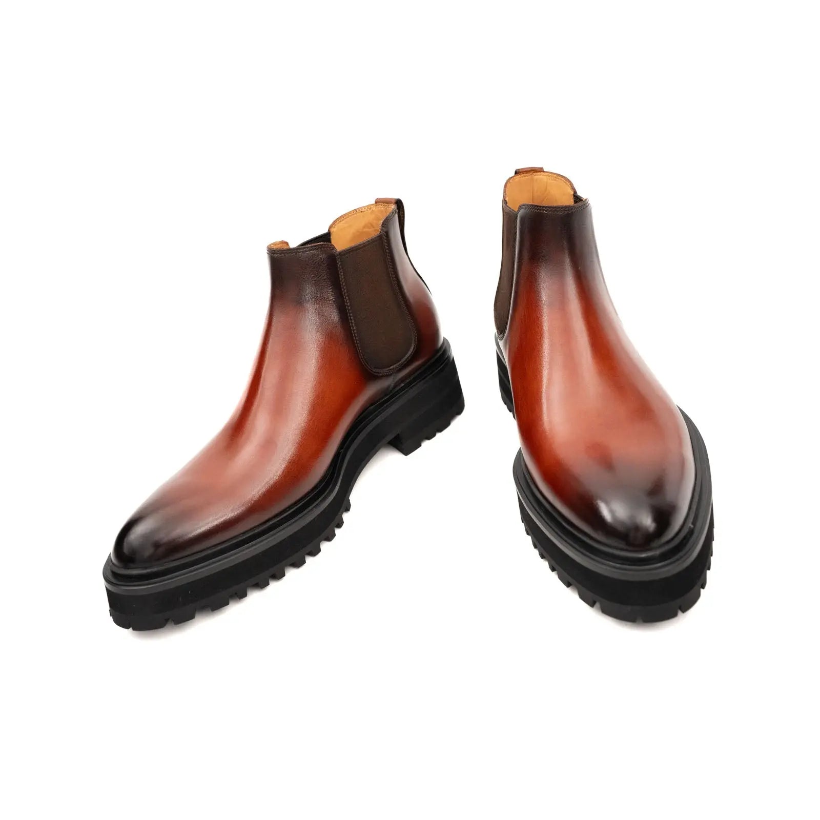 Burnished Chelsea Lug Boot