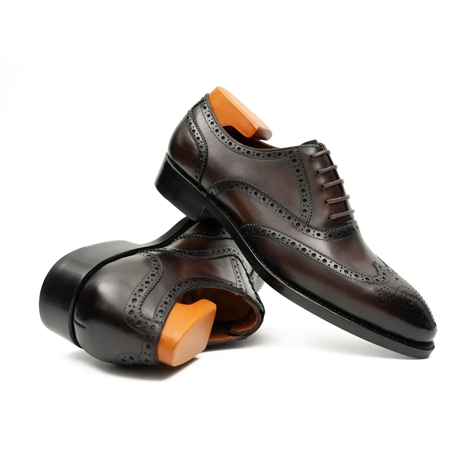 Classic Brown Wingtip Oxford