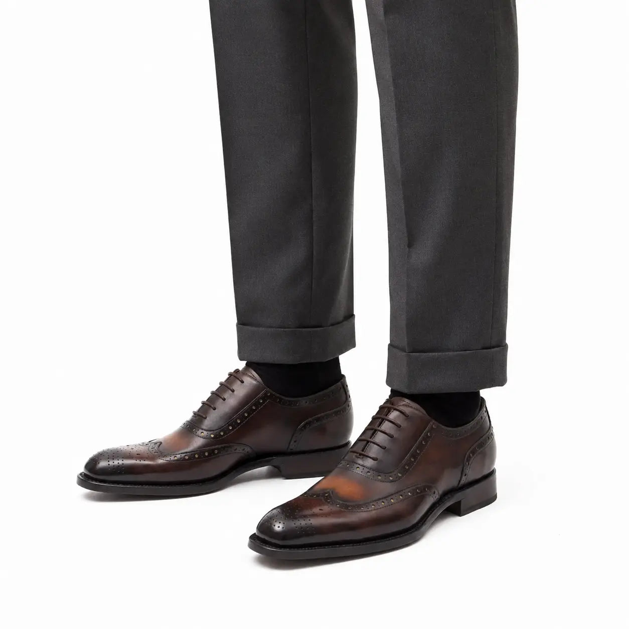 Burnished Wingtip Oxford