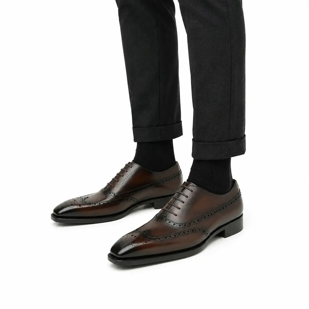 Burnished Wingtip Oxford