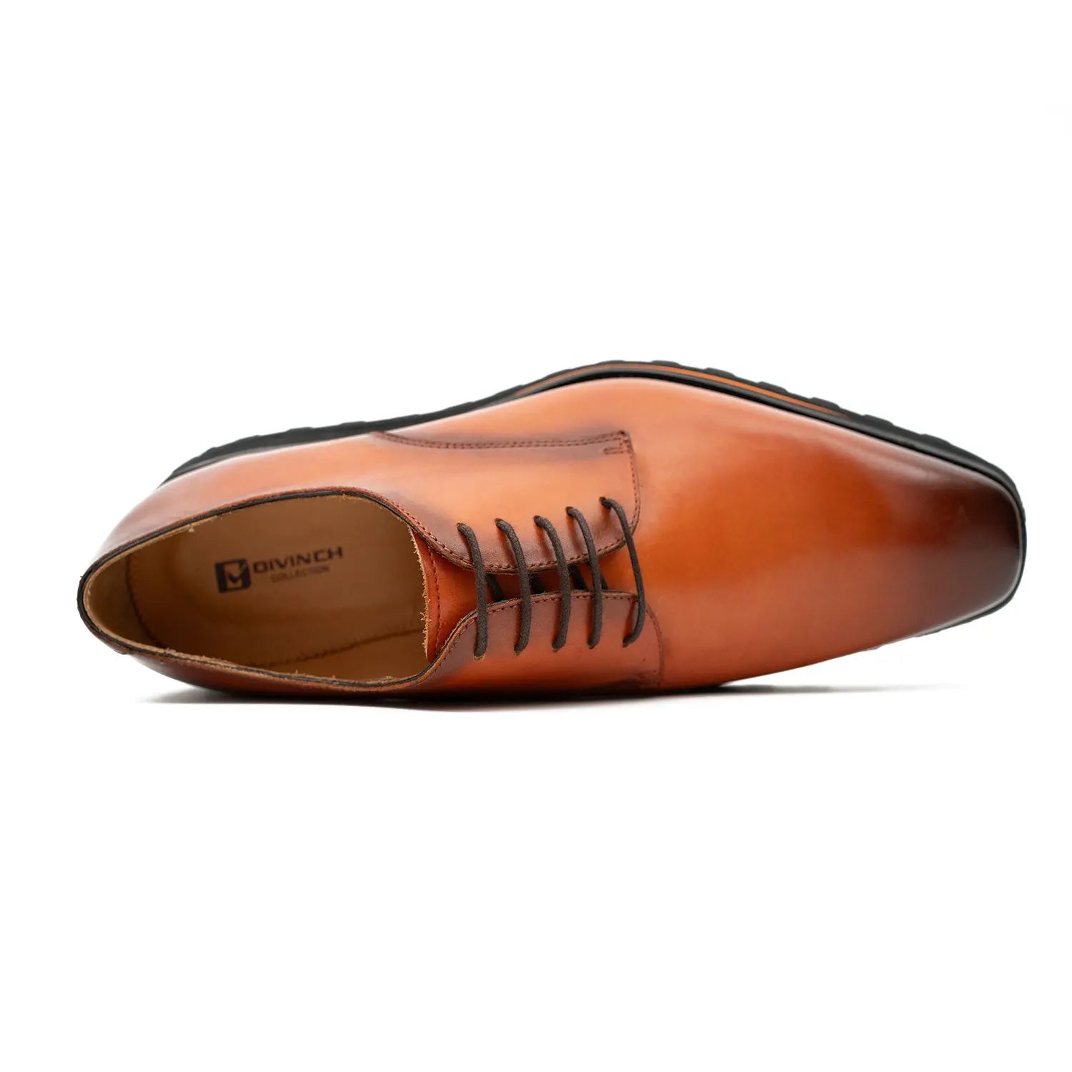 Walnut Lug Sole Derby