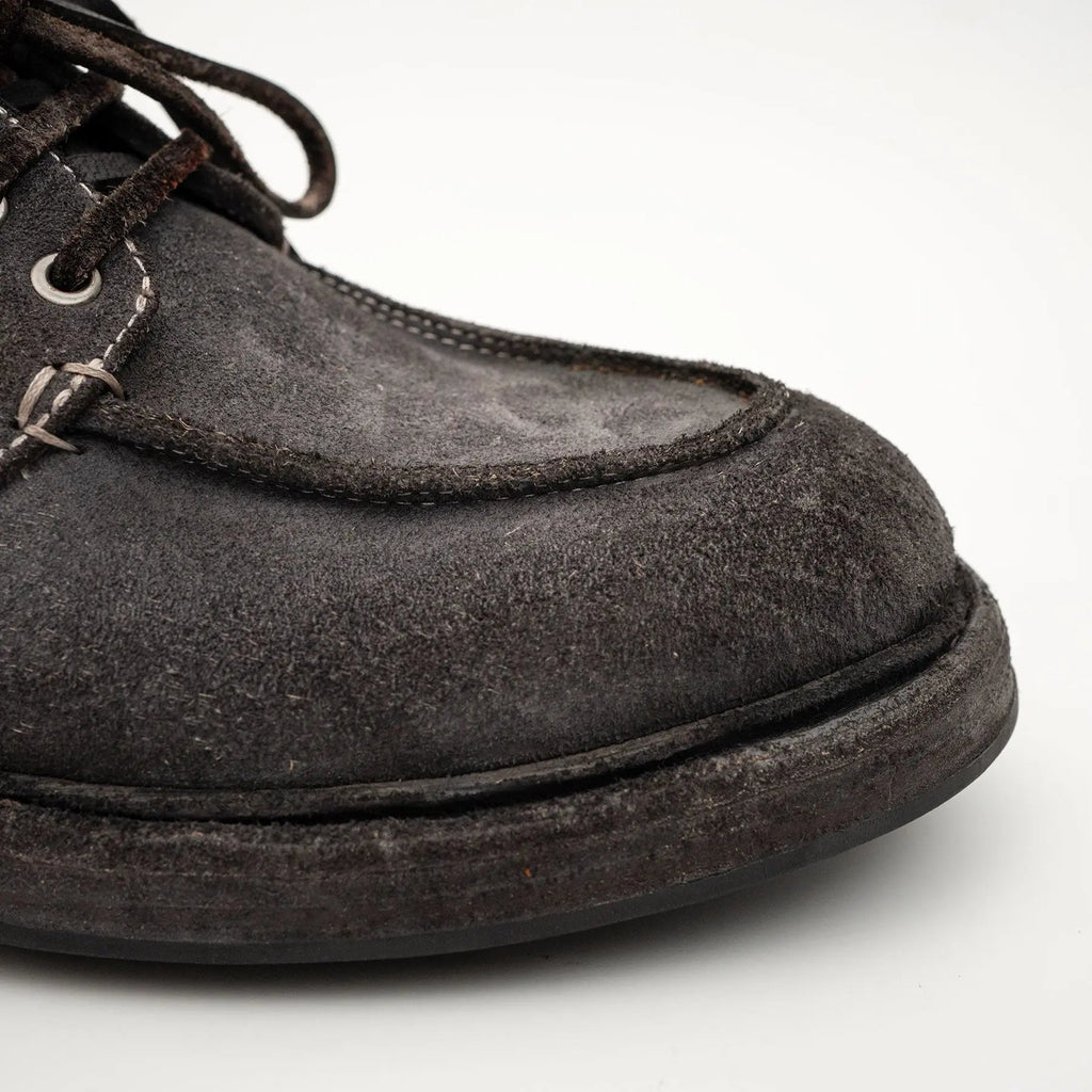 Charcoal Washed Horse Leather Casual Shoe