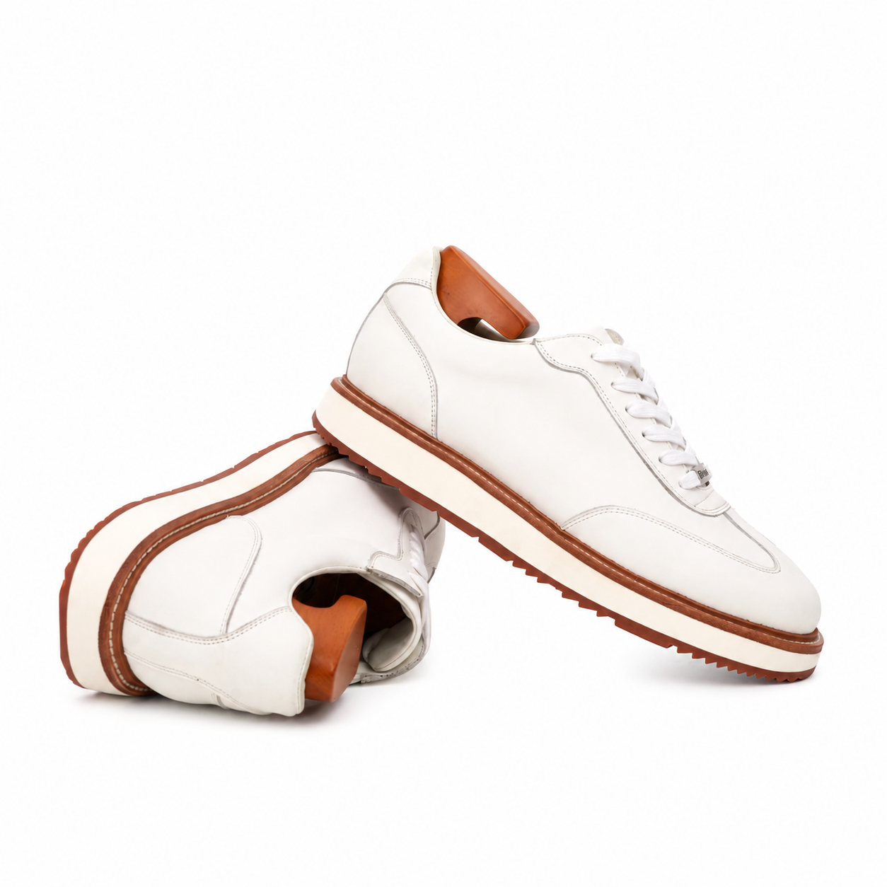 Ivory Platform Derby Sneaker