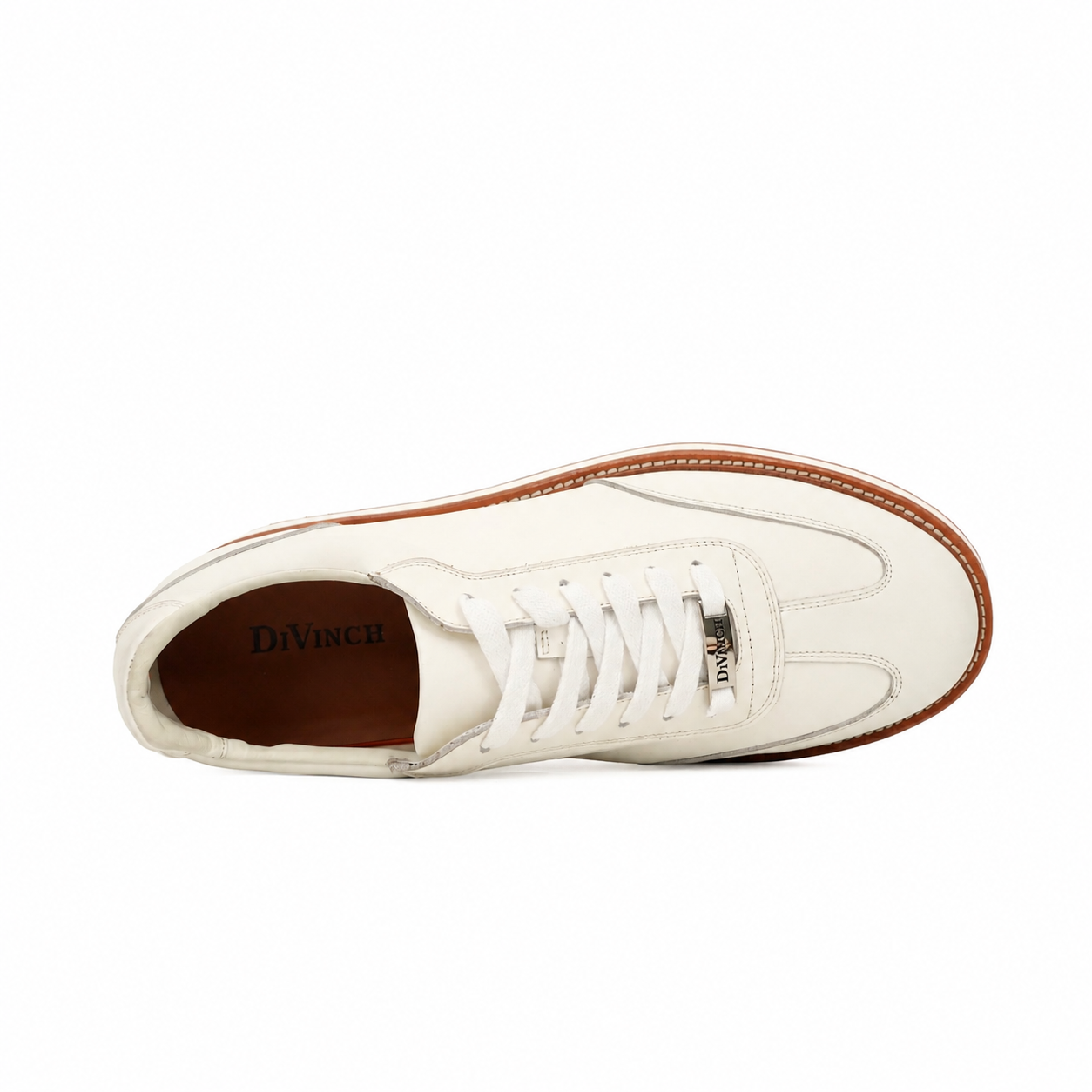 Ivory Platform Derby Sneaker