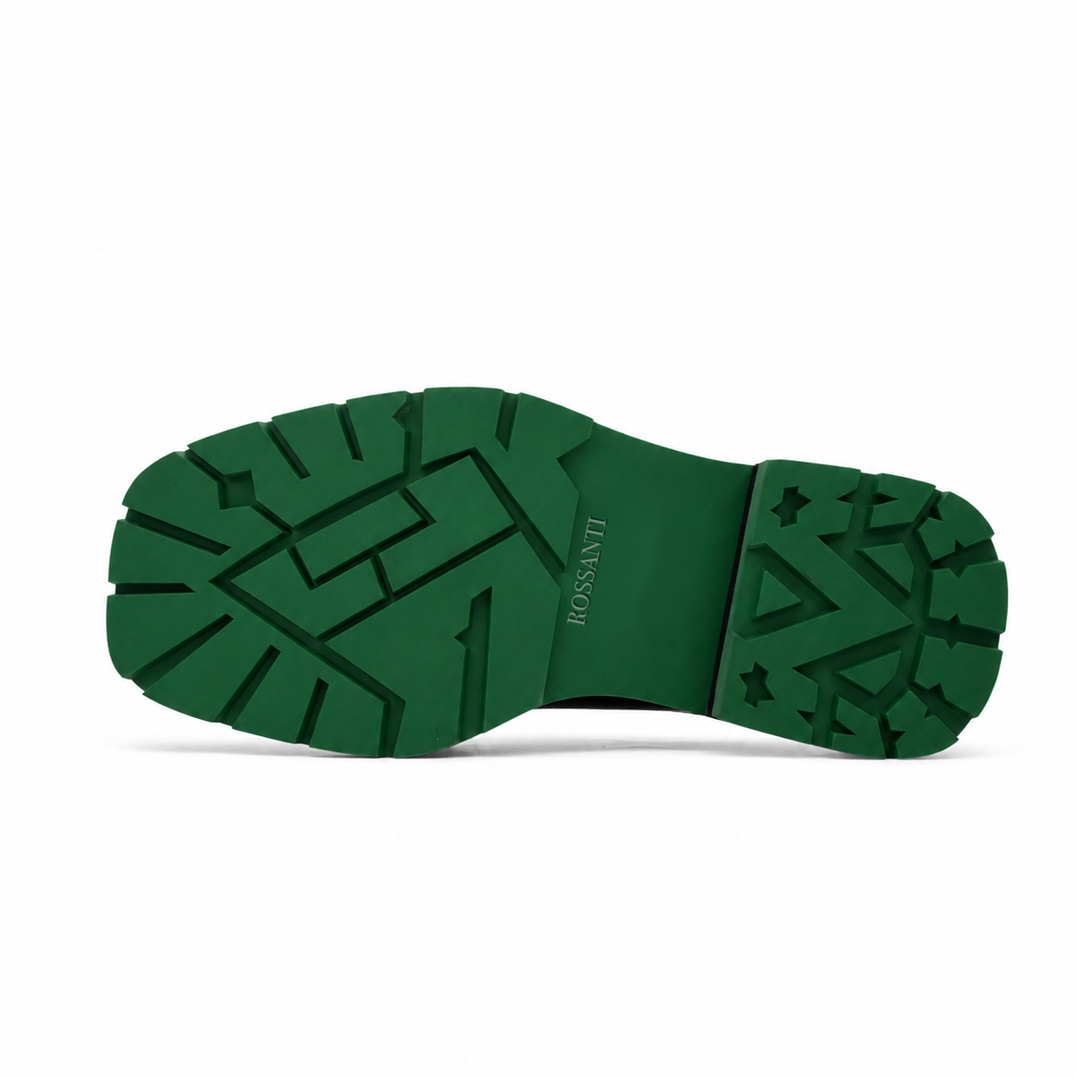 Black Blue Green Platform Derby