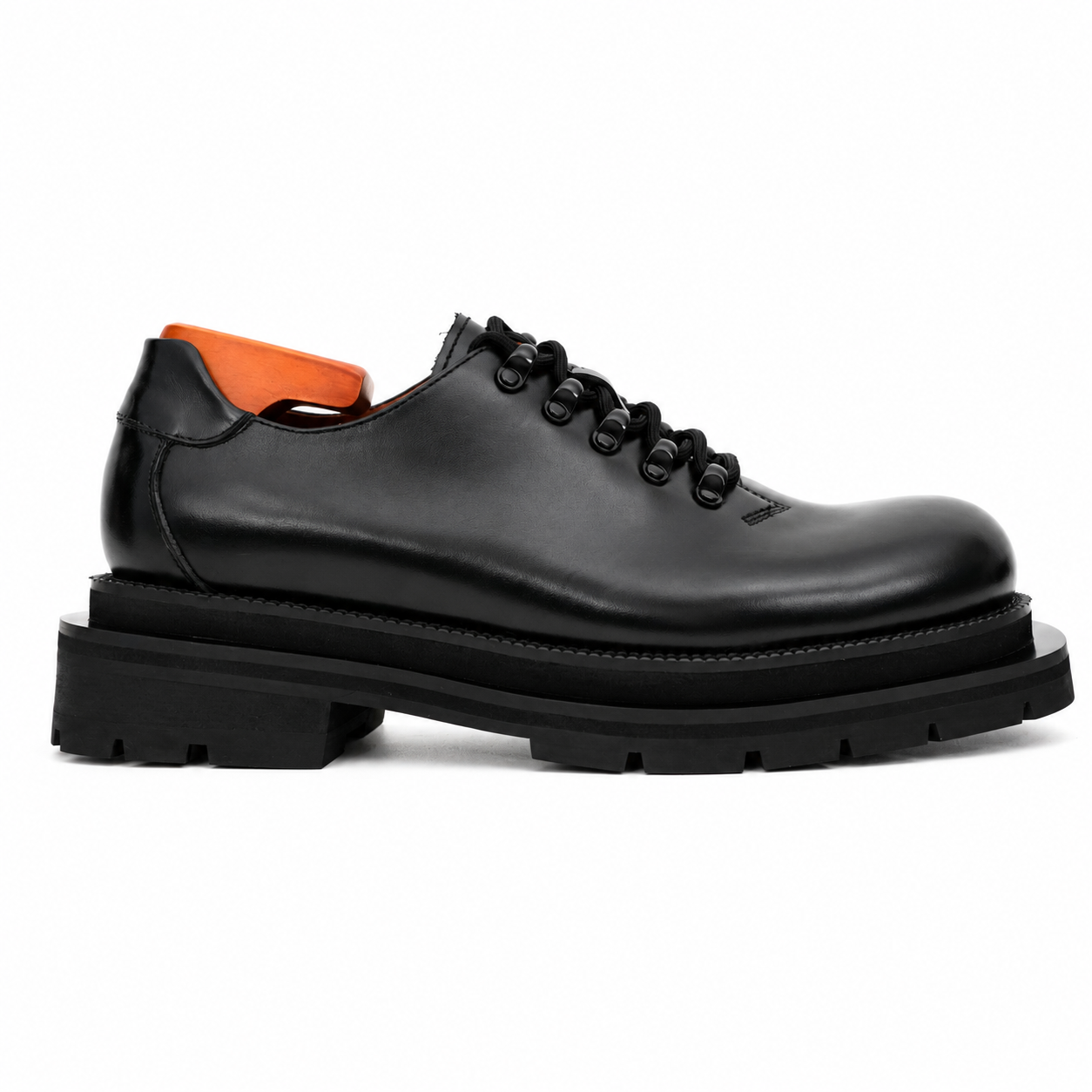 Black Platform Lug Derby