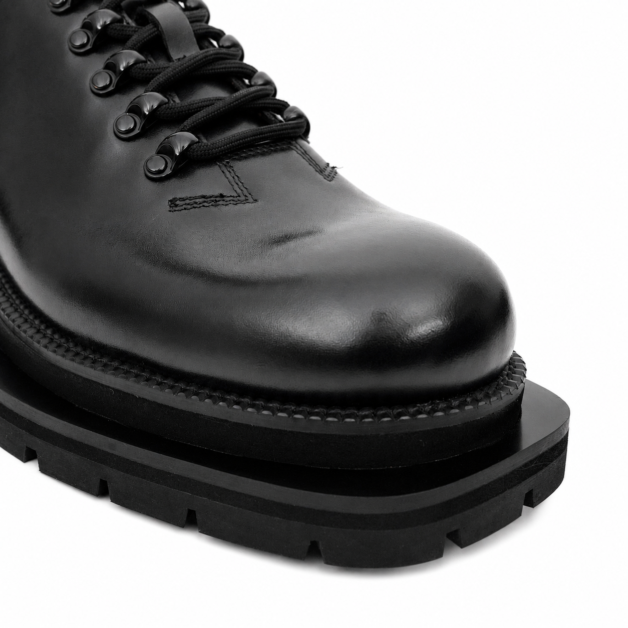Black Platform Lug Derby