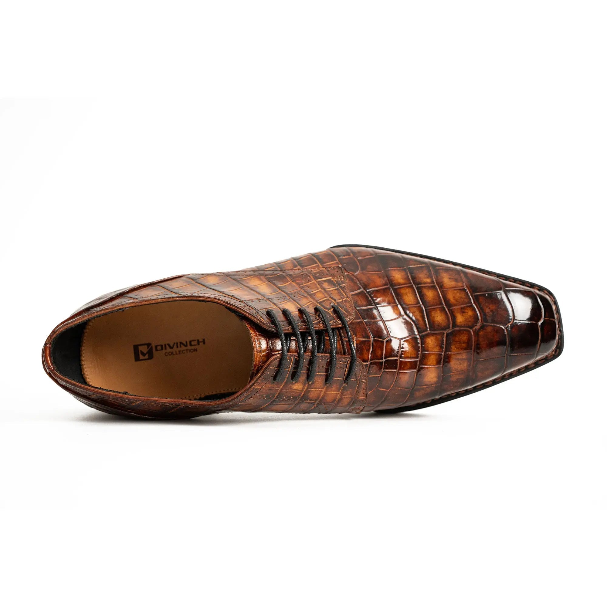 Cognac Crocodile Norwegian Derby