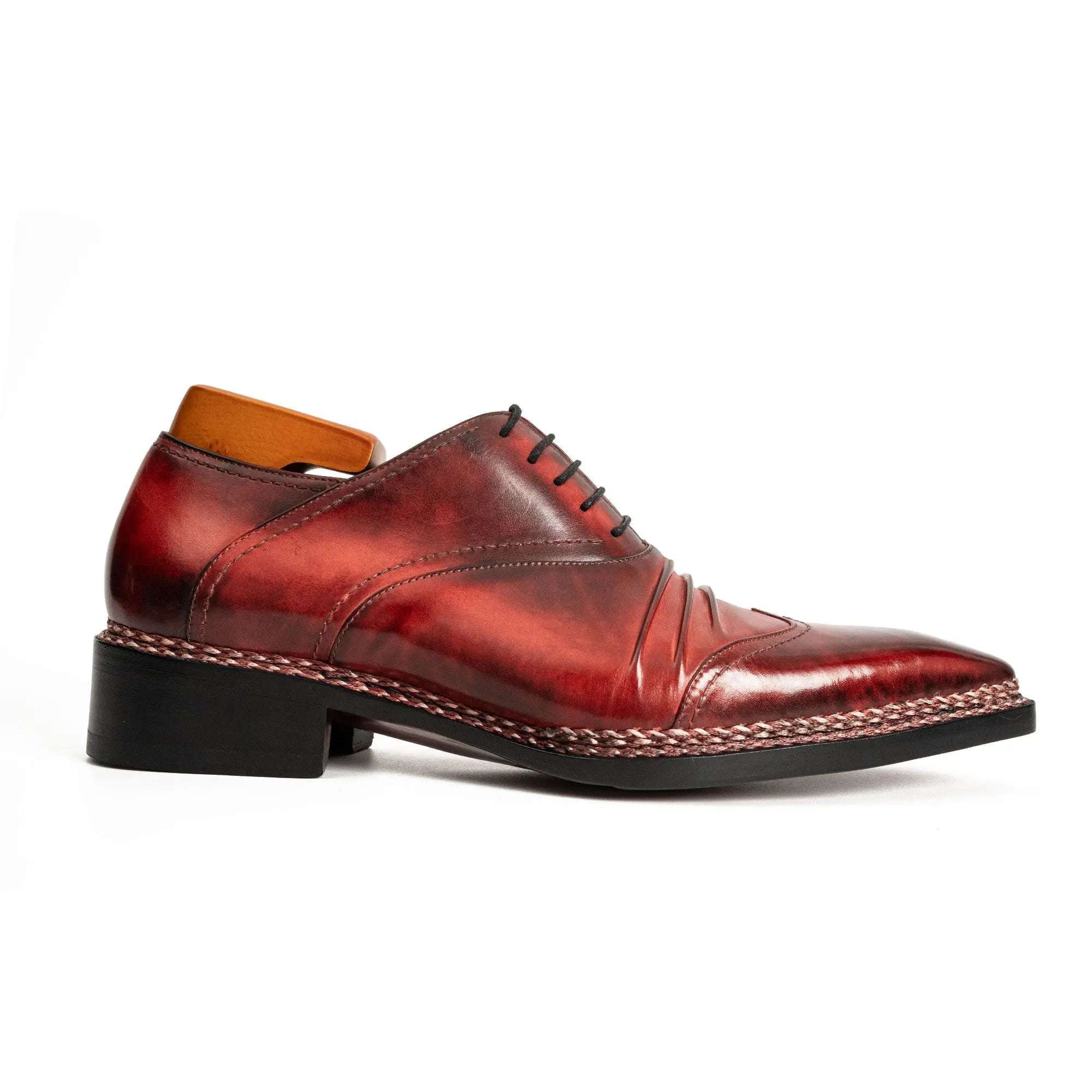 Bordeaux Crocodile Oxford